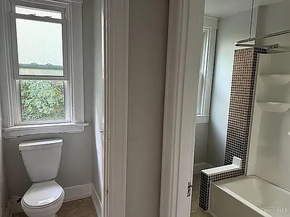 2nd floor water closet and shower