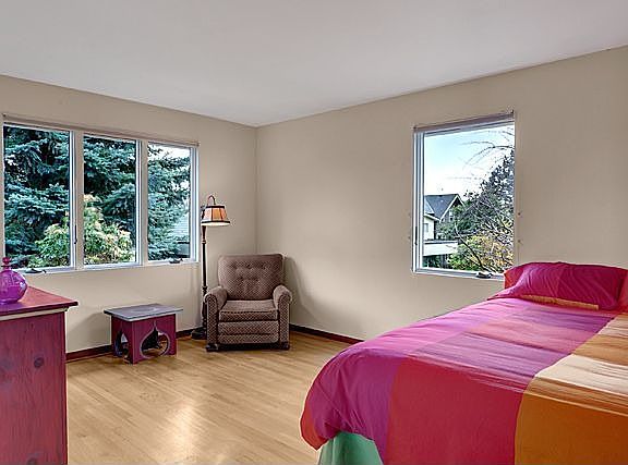Spacious master bedroom