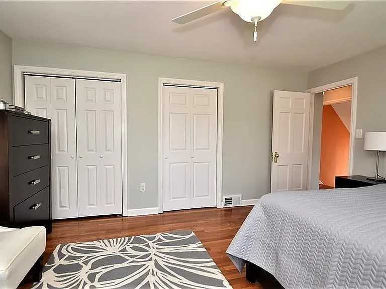 Closets of the second bedroom on the 2nd floor (original master bedroom)