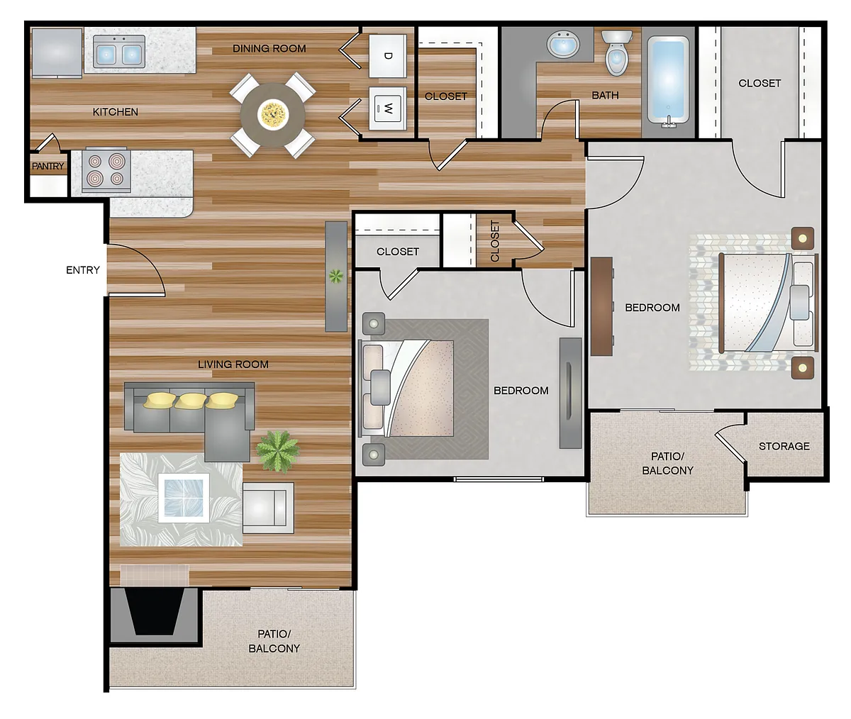 Floor plan B1