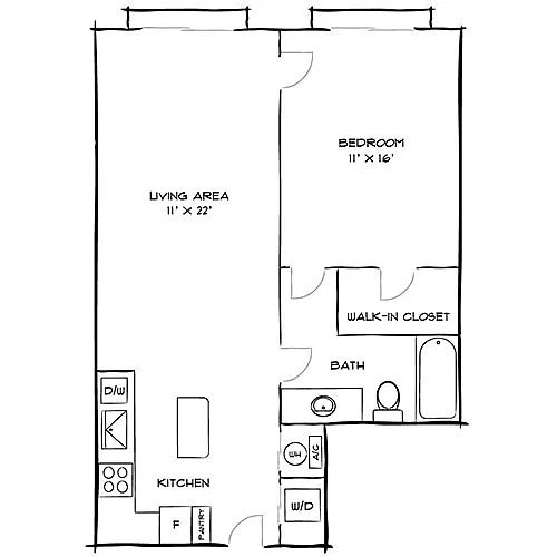 Floor plan Vargas Premier II