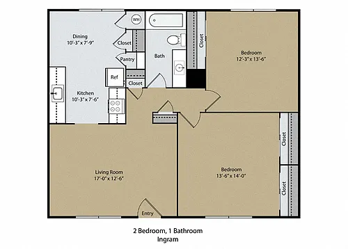 Floor plan Ingram