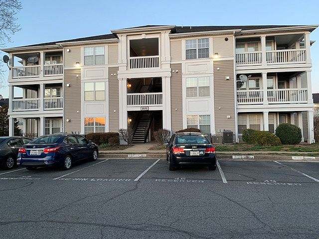 Front Entrance of building of beautiful condo