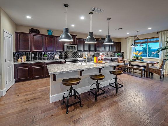 The Aurora Kitchen at Cerrato in Hollister by Century Communities
