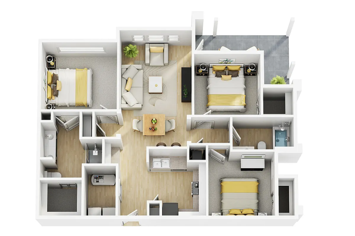 Floor plan C1