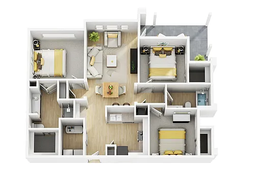Floor plan C1-Essential Living