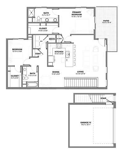 Floor plan Hartwell