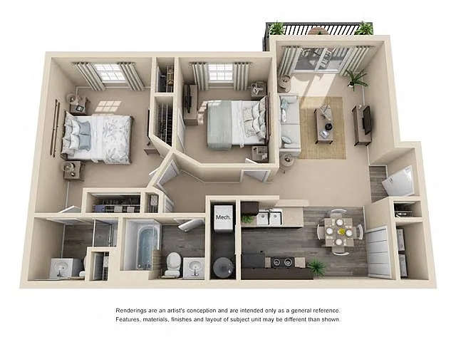 Floor plan 2J Renovation 2