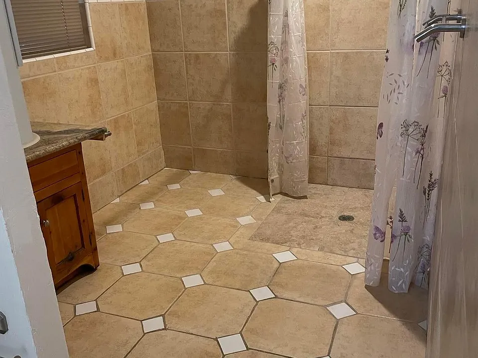 walk in shower