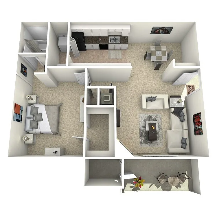 Floor plan The Alley