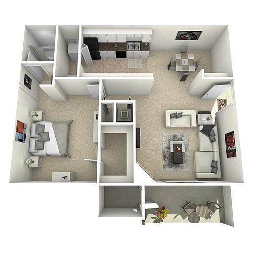 Floor plan The Alley
