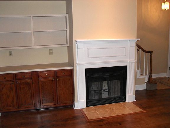 Wood Burning Fireplace in Living Room