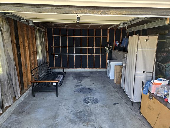 inside of garage