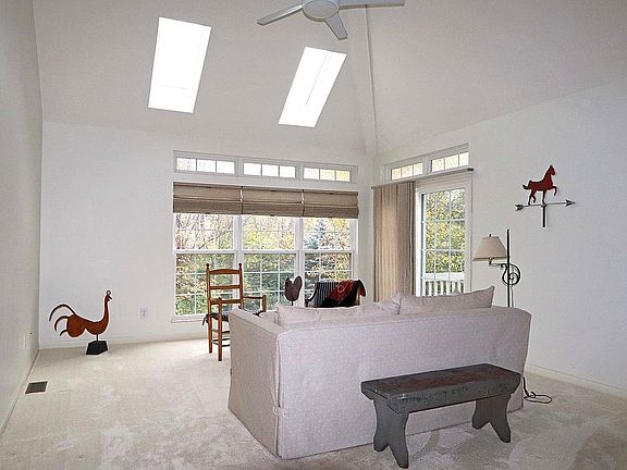 Large sunlit living room. 