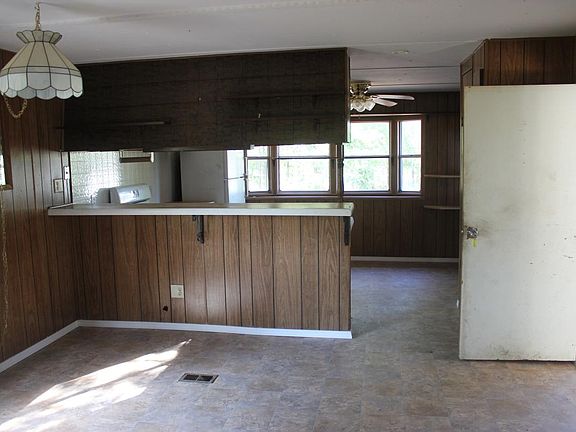 Looking into kitchen & dining area from living room. Front