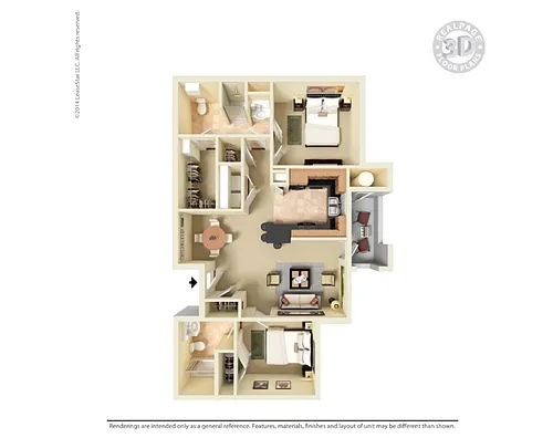 Floor plan The Verona