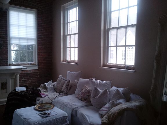 Huge bright sunny windows