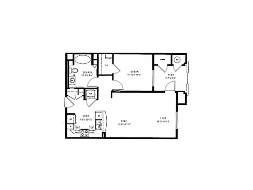 Floor plan The View