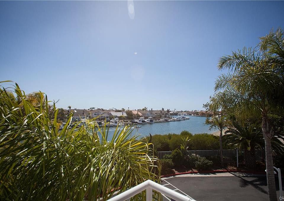 View of Huntington Harbor from upper balcony