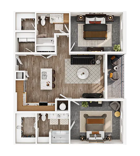 Floor plan B3 Paramount