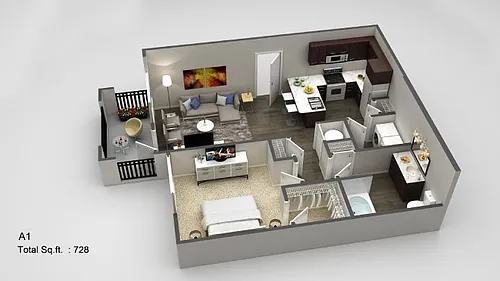 Floor plan Azul