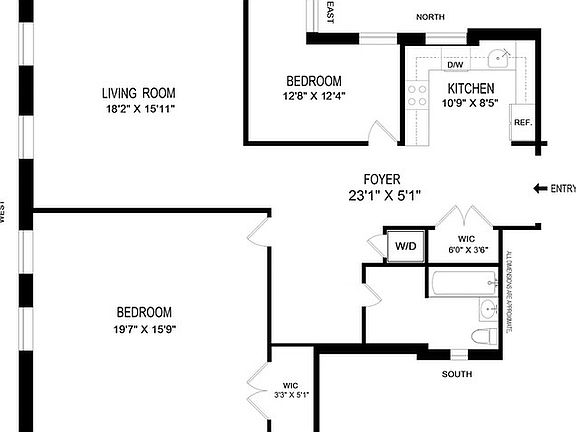 2nd image of 211 W 102nd St APT 3F