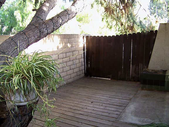 private patio