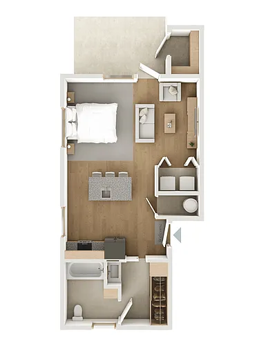Floor plan Studio