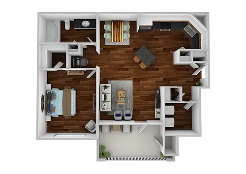 Floor plan A1 - Oakwood