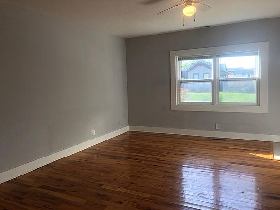 Living room with double window facing the South for maximum natural light