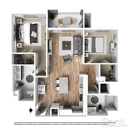 Floor plan B2