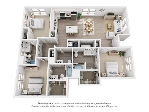 Floor plan C4A
