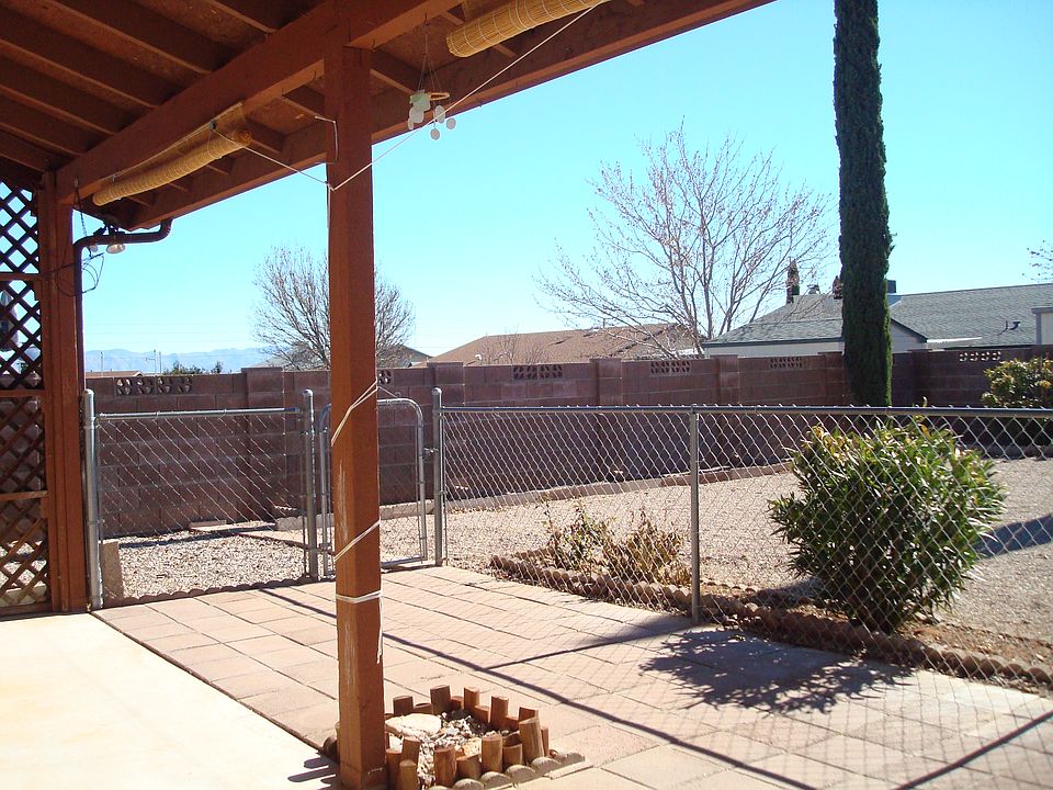 Back yard looking East