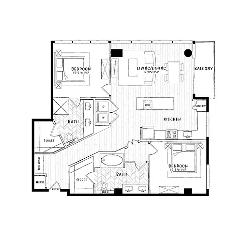 Floor plan B2
