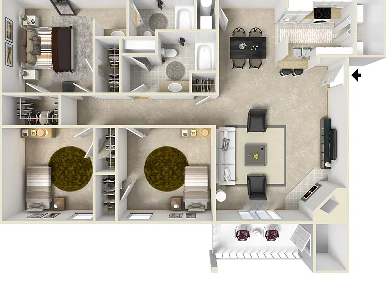 The Woodlands Apartment Homes — Photo 30