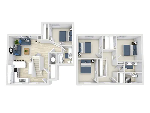 Floor plan Renovated 3bd