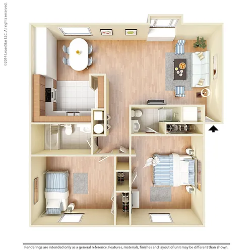 Floor plan B3 Riverside
