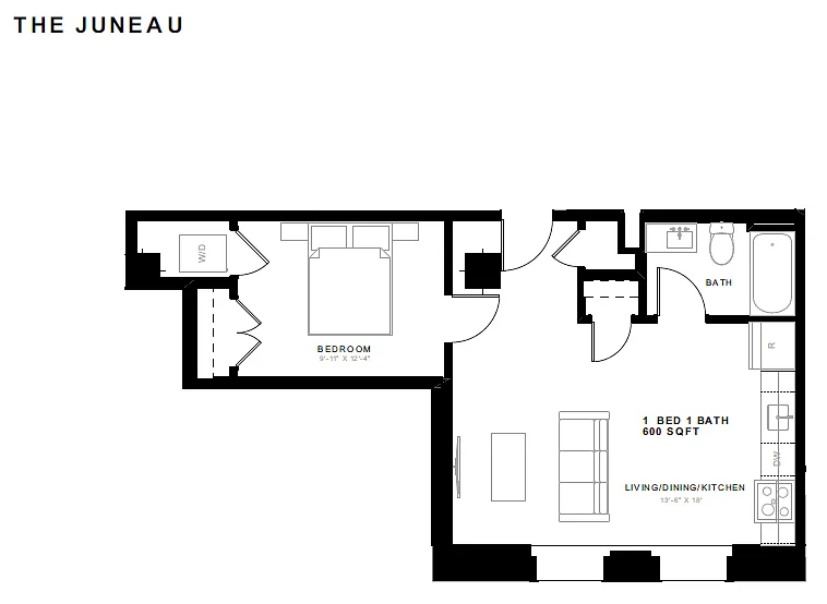 Floor plan The Juneau