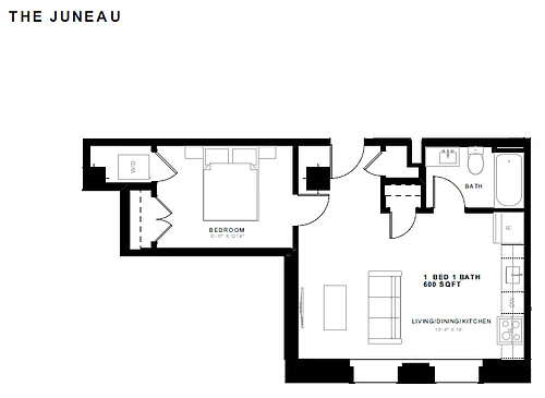 Floor plan The Juneau