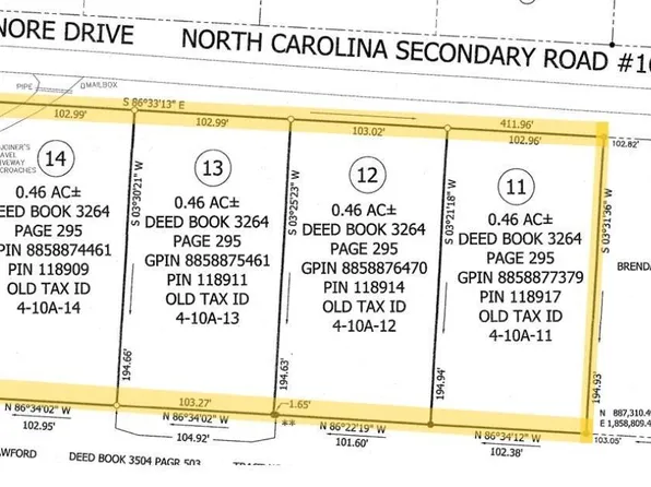 Lots 11 14 Lenore Dr Lot 11-14, Burlington, NC 27217