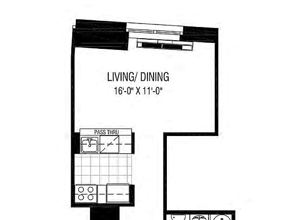 2nd image of 100 Maiden Ln APT 2207