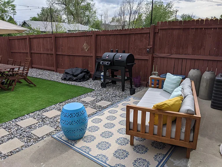 Patio area