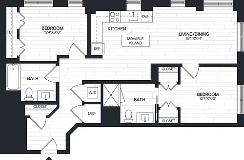 Floor plan B16