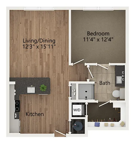 Floor plan A2A