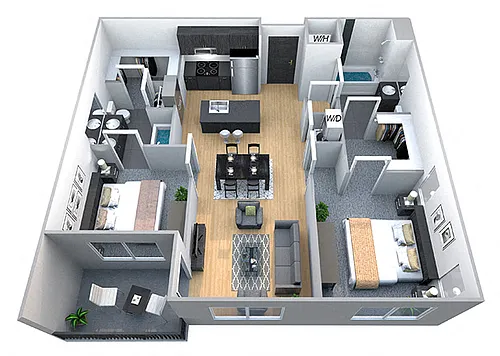 Floor plan Harvard