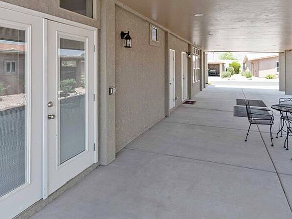 Double doors to the master bedroom
