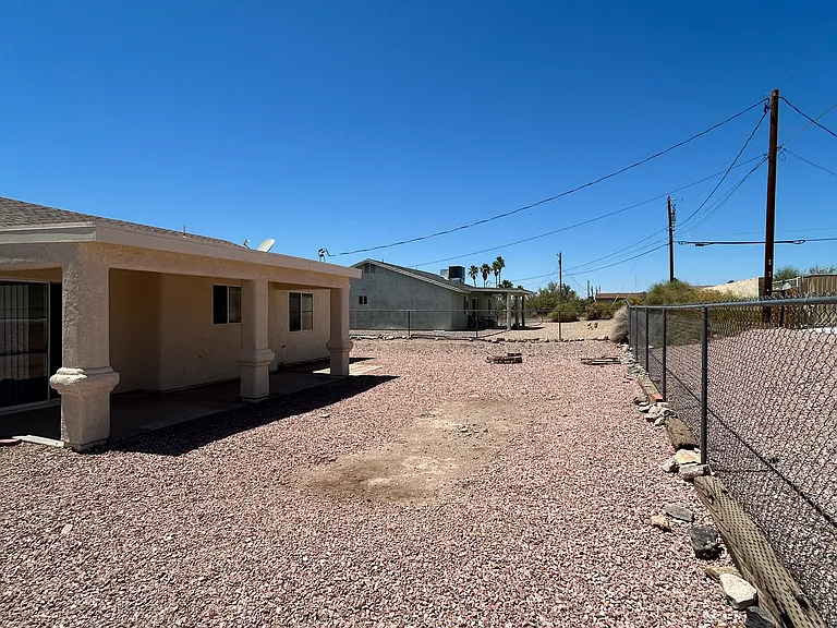 Fenced Backyard