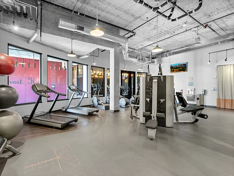 Fully loaded fitness center with cardio and strength equipment