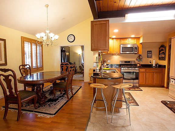 Dining & remodeled kitchen