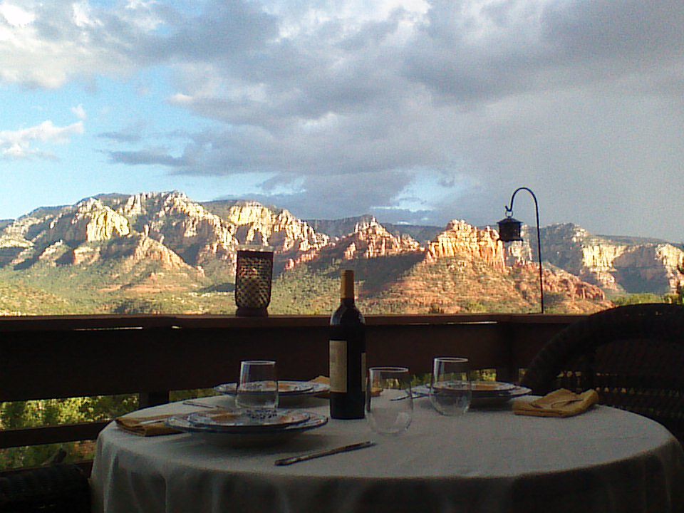 Porch dining